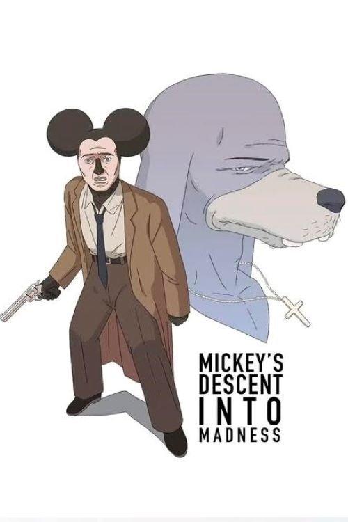 Mickey's Descent Into Madness 2023 official movie poster