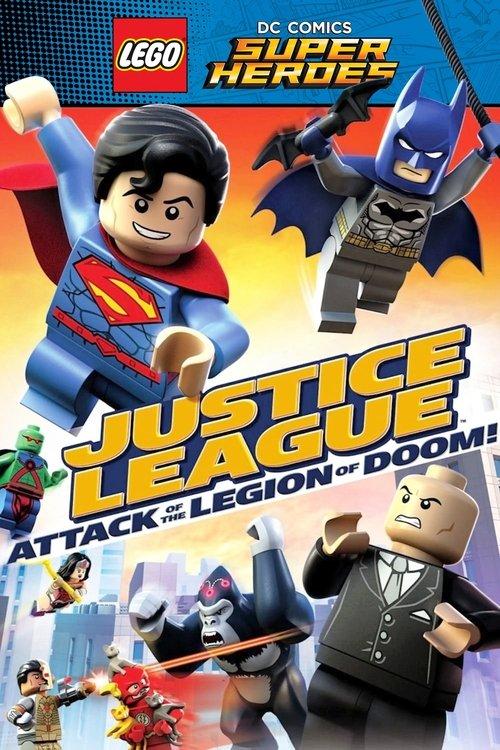 LEGO DC Comics Super Heroes: Justice League - Attack of the Legion of Doom! 2015 official movie poster