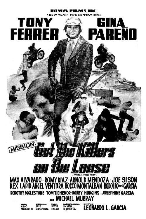 Mission: Get the Killers on the Loose 1975 official movie poster