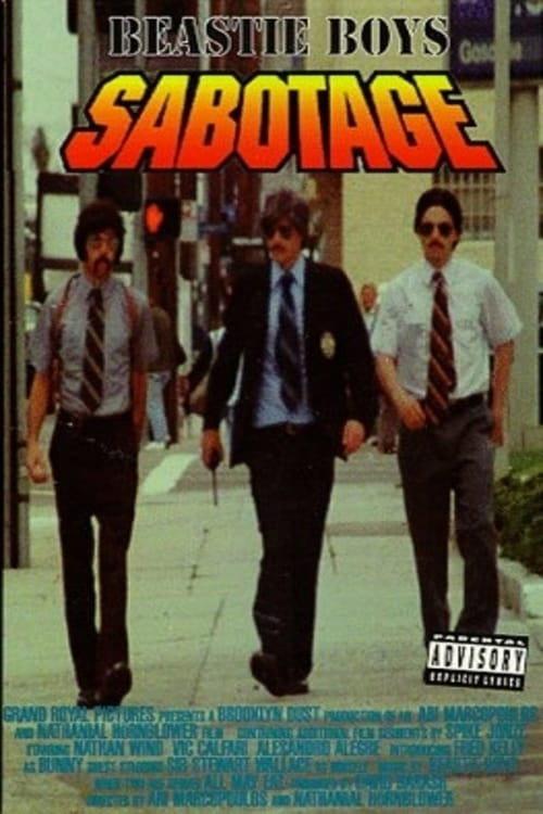 Beastie Boys: Sabotage 1994 official movie poster