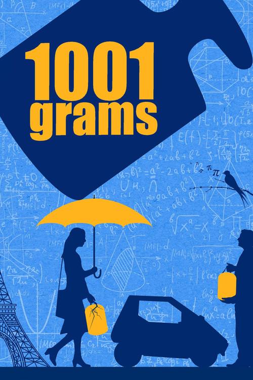 1001 Grams 2014 official movie poster