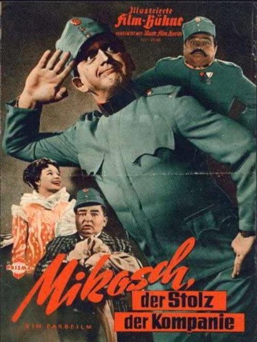 Mikosch, der Stolz der Kompanie 1958 official movie poster