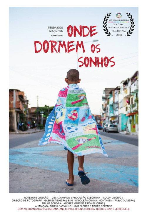 Onde Dormem os Sonhos 2017 official movie poster