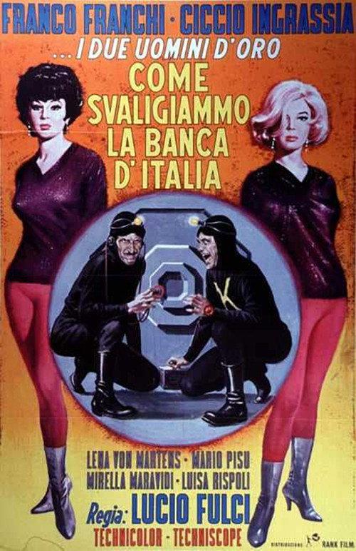 How We Robbed the Bank of Italy 1966 official movie poster