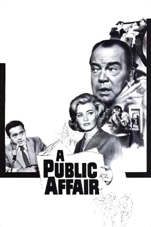 A Public Affair 1962 official movie poster