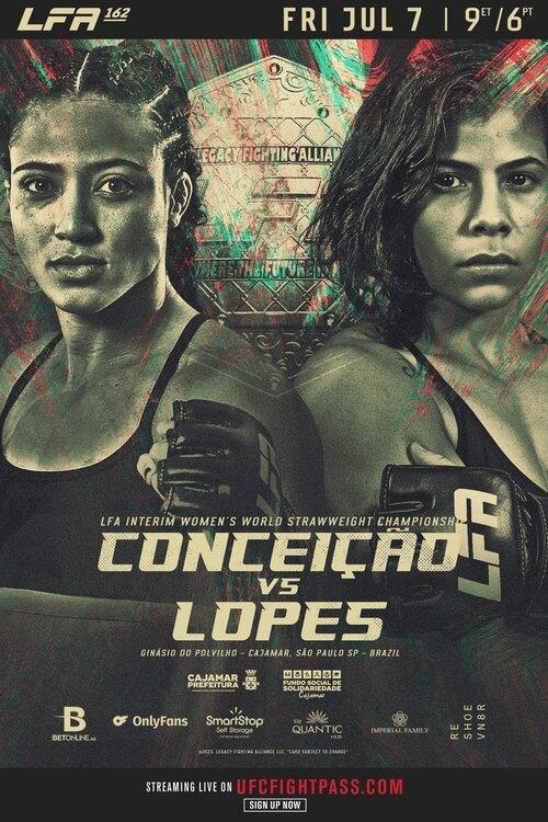 LFA 162: Conceicao vs. Lopes 2023 official movie poster