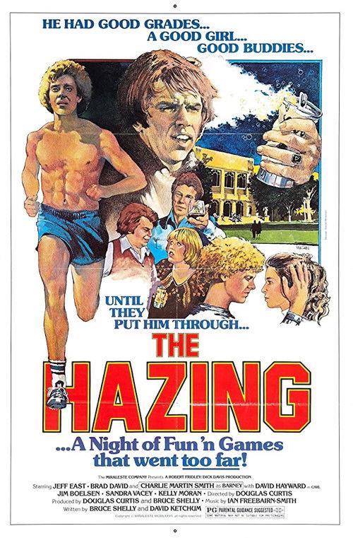 The Hazing 1977 official movie poster
