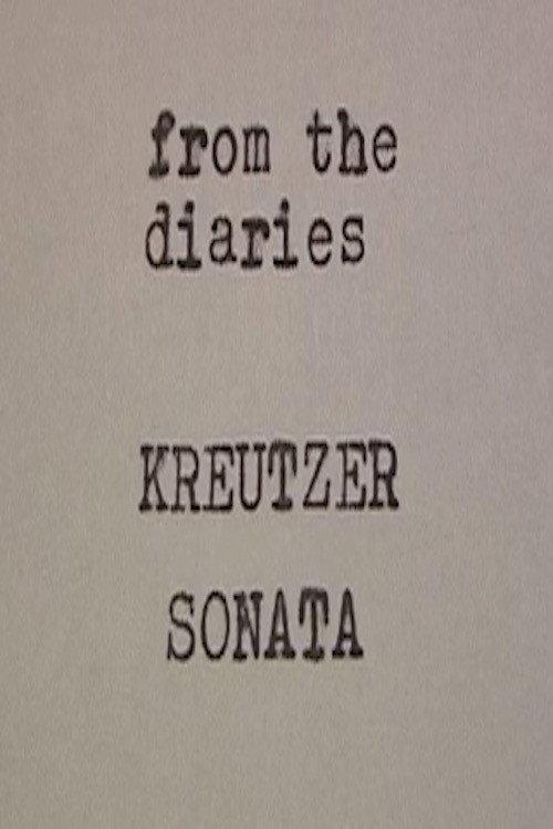Kreutzer Sonata 2006 official movie poster