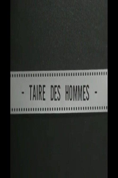 Taire des hommes 1962 official movie poster