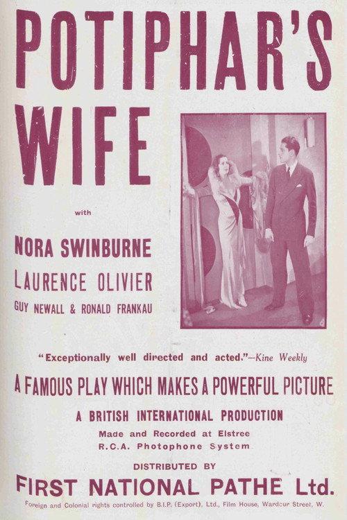 Potiphar's Wife 1931 official movie poster