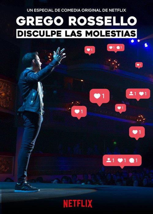 Grego Rossello: Disculpe las molestias 2019 official movie poster