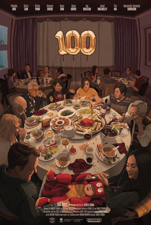 100 Days 2023 official movie poster