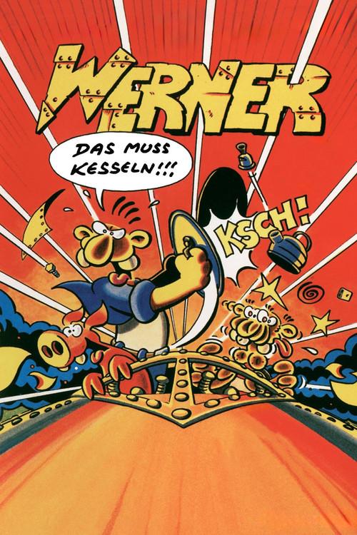 Werner: Eat My Dust!!! 1996 official movie poster