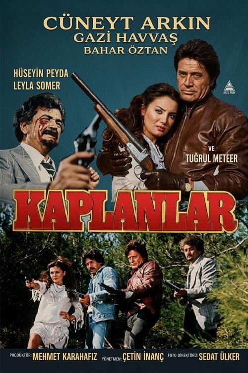 Kaplanlar 1985 official movie poster