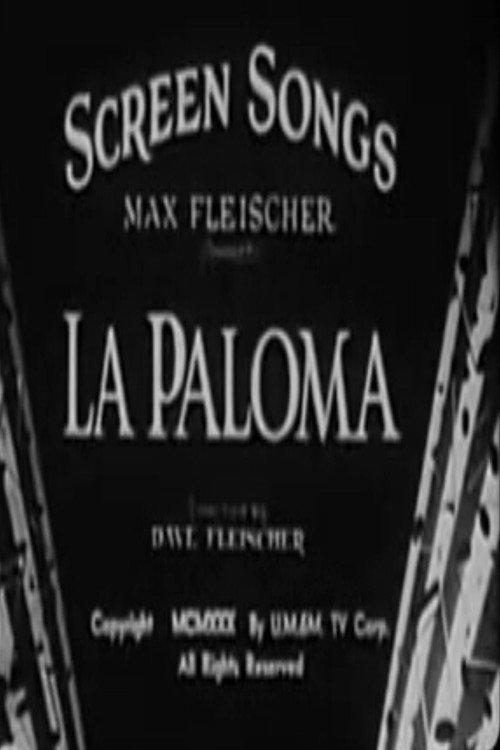 La Paloma 1930 official movie poster