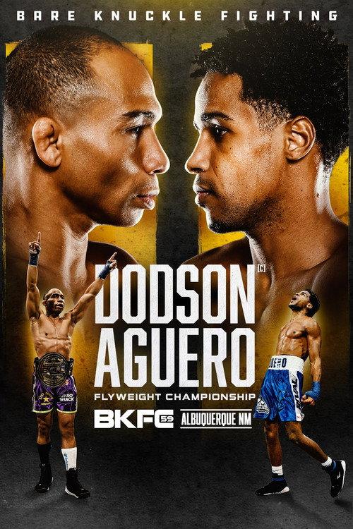BKFC 59: Dodson vs. Aguero 2024 official movie poster