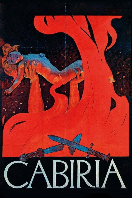 Cabiria 1914 official movie poster