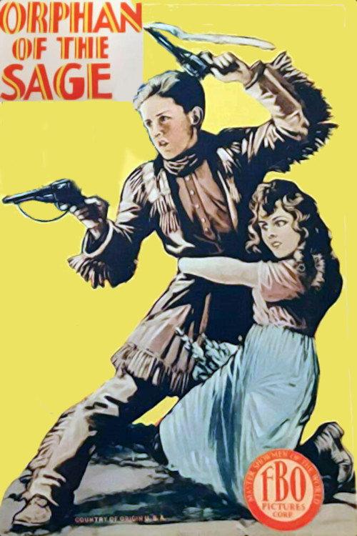 Orphan of the Sage 1928 official movie poster