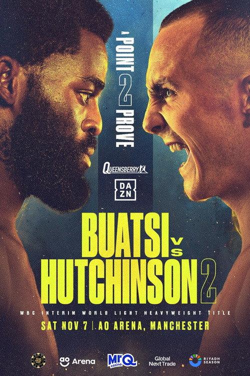 Joshua Buatsi vs. Willy Hutchinson II 2026 official movie poster