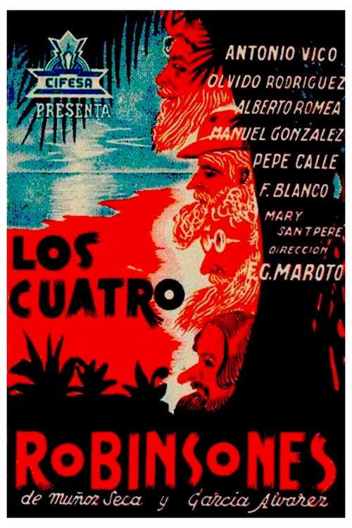 Los cuatro robinsones 1939 official movie poster
