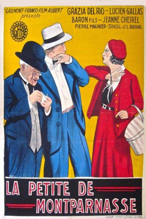 The Little One of Montparnasse 1932 official movie poster