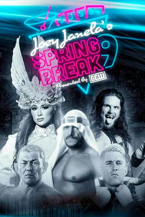 GCW: Joey Janela's Spring Break 9 2025 official movie poster
