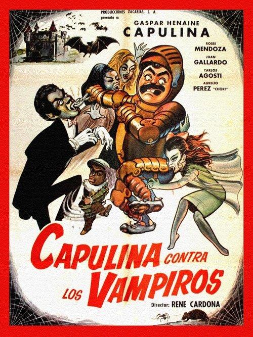 Capulina vs. the Vampires 1971 official movie poster