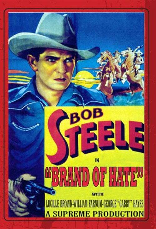 The Brand of Hate 1934 official movie poster