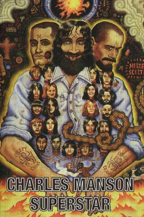Charles Manson Superstar 1989 official movie poster
