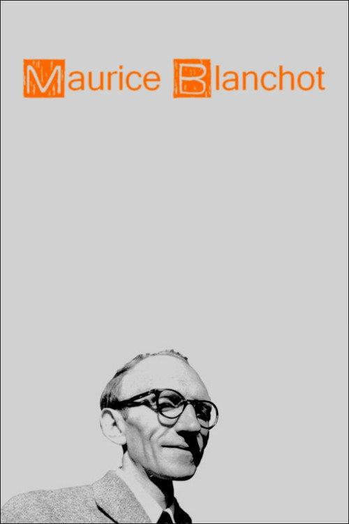 Maurice Blanchot 1998 official movie poster