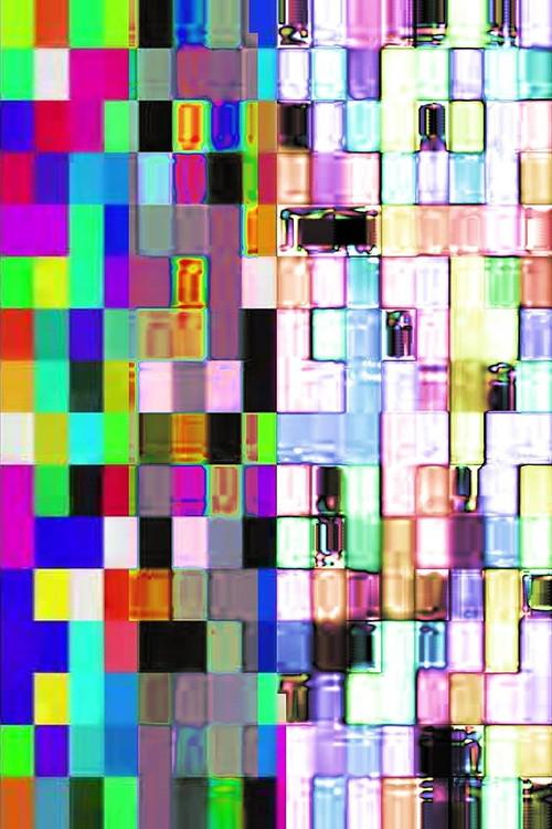 Color Glitch Oracle 2019 official movie poster
