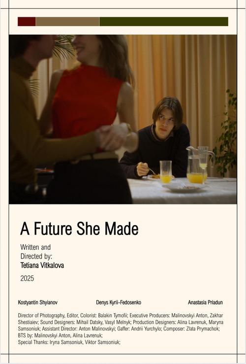 A Future She Made 2025 official movie poster