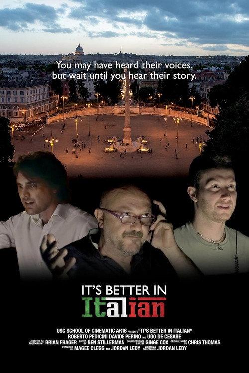 It's Better in Italian 2015 official movie poster