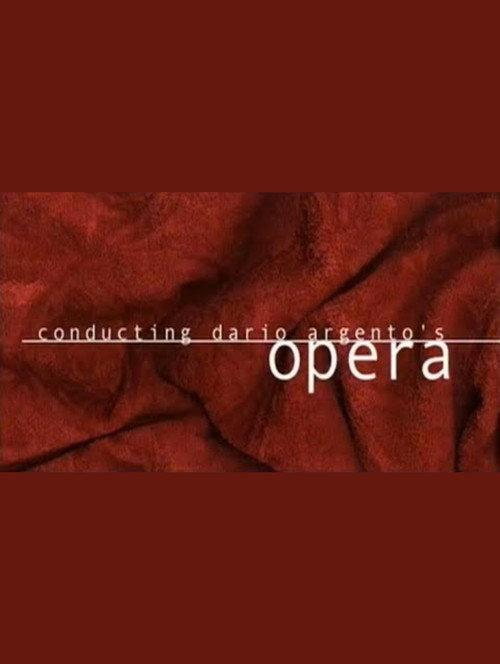 Conducting Dario Argento's 'Opera' 2001 official movie poster