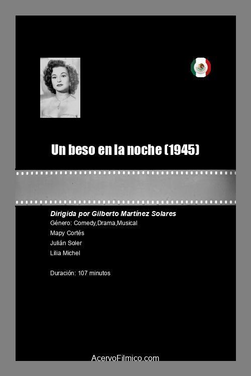 Un beso en la noche 1945 official movie poster