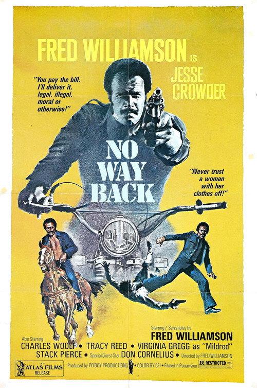 No Way Back 1976 official movie poster