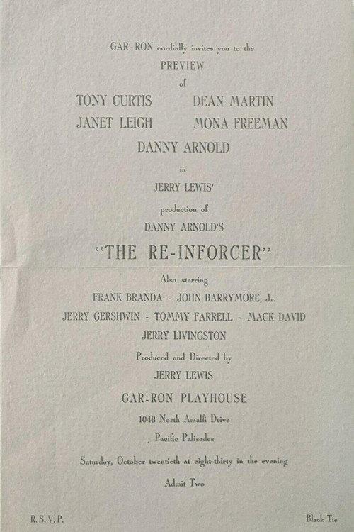 The Re-Inforcer 1951 official movie poster