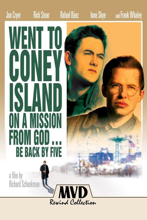 Went to Coney Island on a Mission from God... Be Back by Five 1998 official movie poster