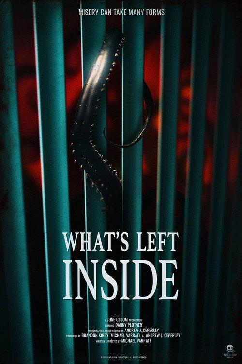 What's Left Inside 2021 official movie poster