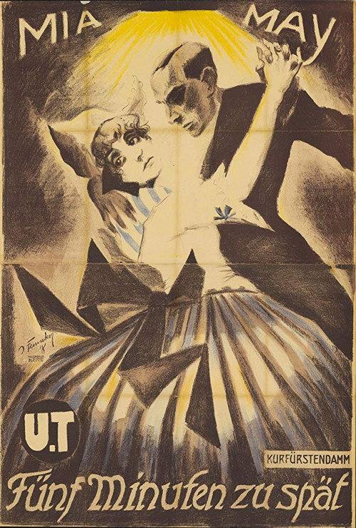 Five Minutes Too Late 1918 official movie poster