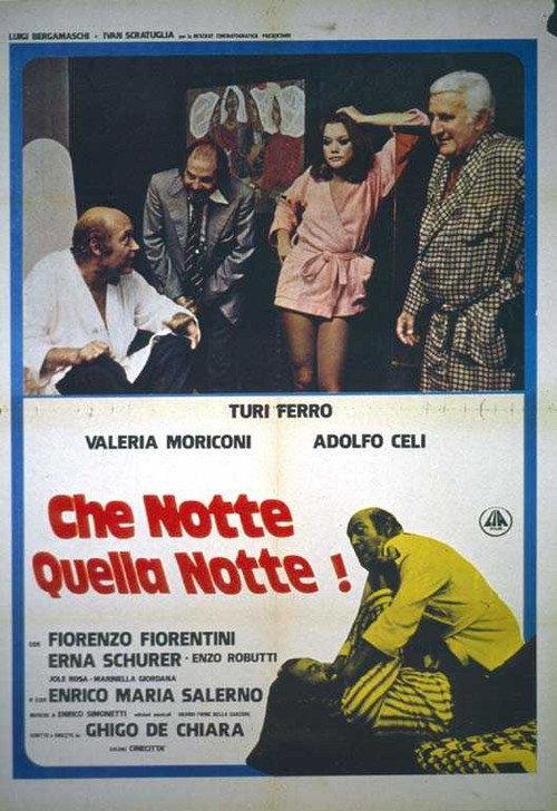 Che notte quella notte! 1977 official movie poster
