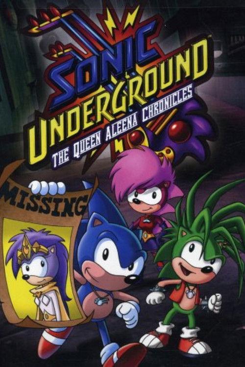 Sonic Underground: The Queen Aleena Chronicles 2007 official movie poster