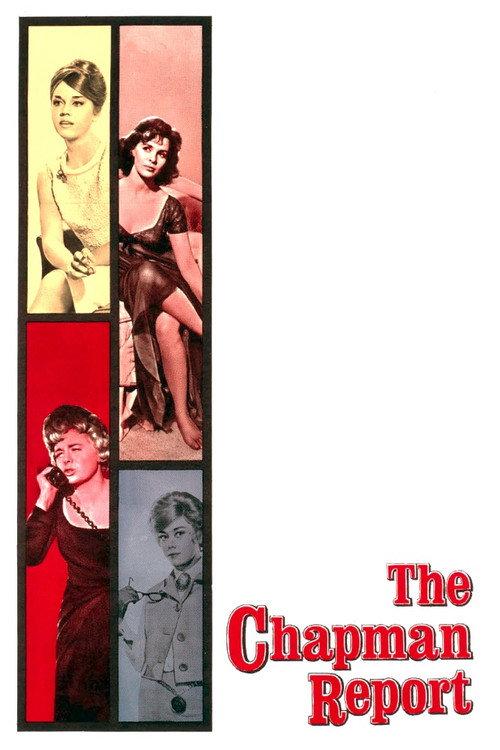 The Chapman Report 1962 official movie poster