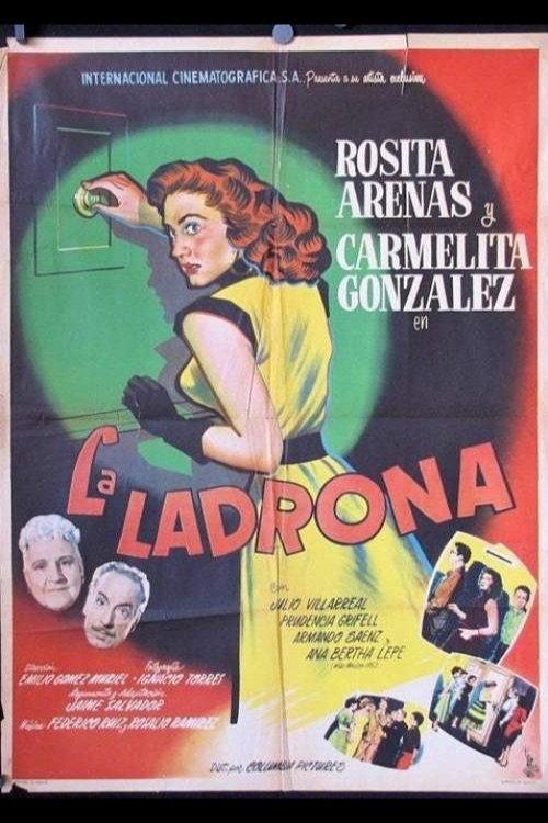 La ladrona 1954 official movie poster