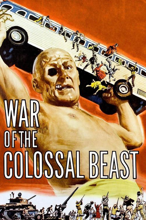 War of the Colossal Beast 1958 official movie poster