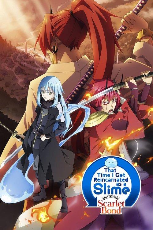 That Time I Got Reincarnated as a Slime the Movie: Scarlet Bond 2022 official movie poster