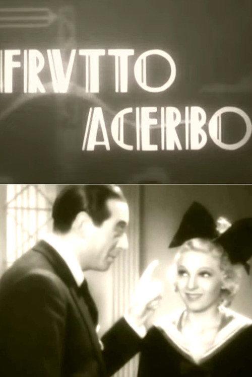 Frutto Acerbo 1934 official movie poster