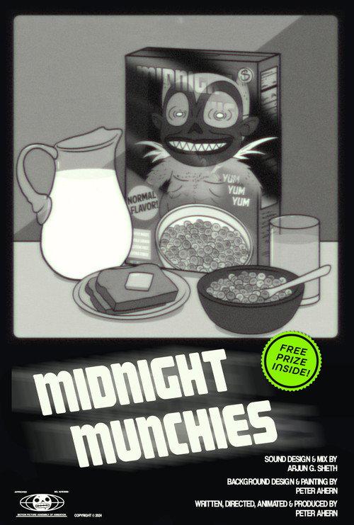 Midnight Munchies 2024 official movie poster
