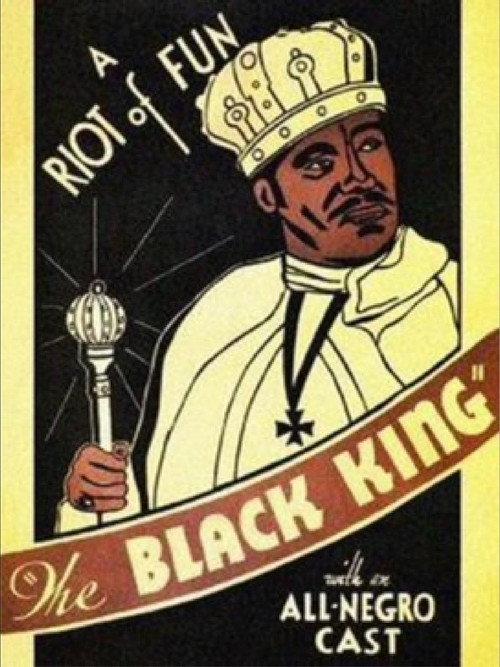 The Black King 1932 official movie poster