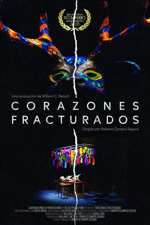 Fractured Hearts 2025 official movie poster